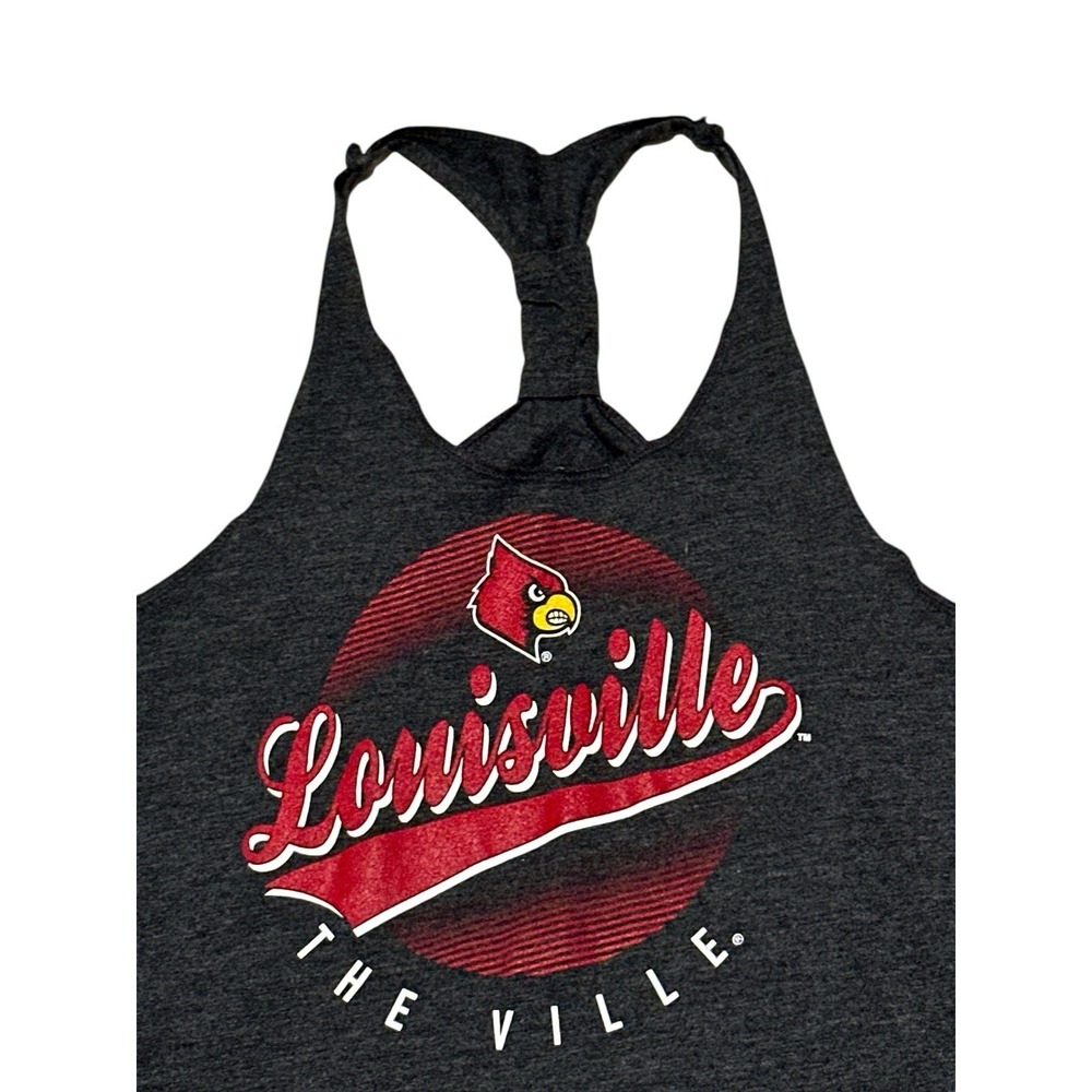 University Of Louisville Cardinals "Louisville The Ville" Colosseum Tank Size S